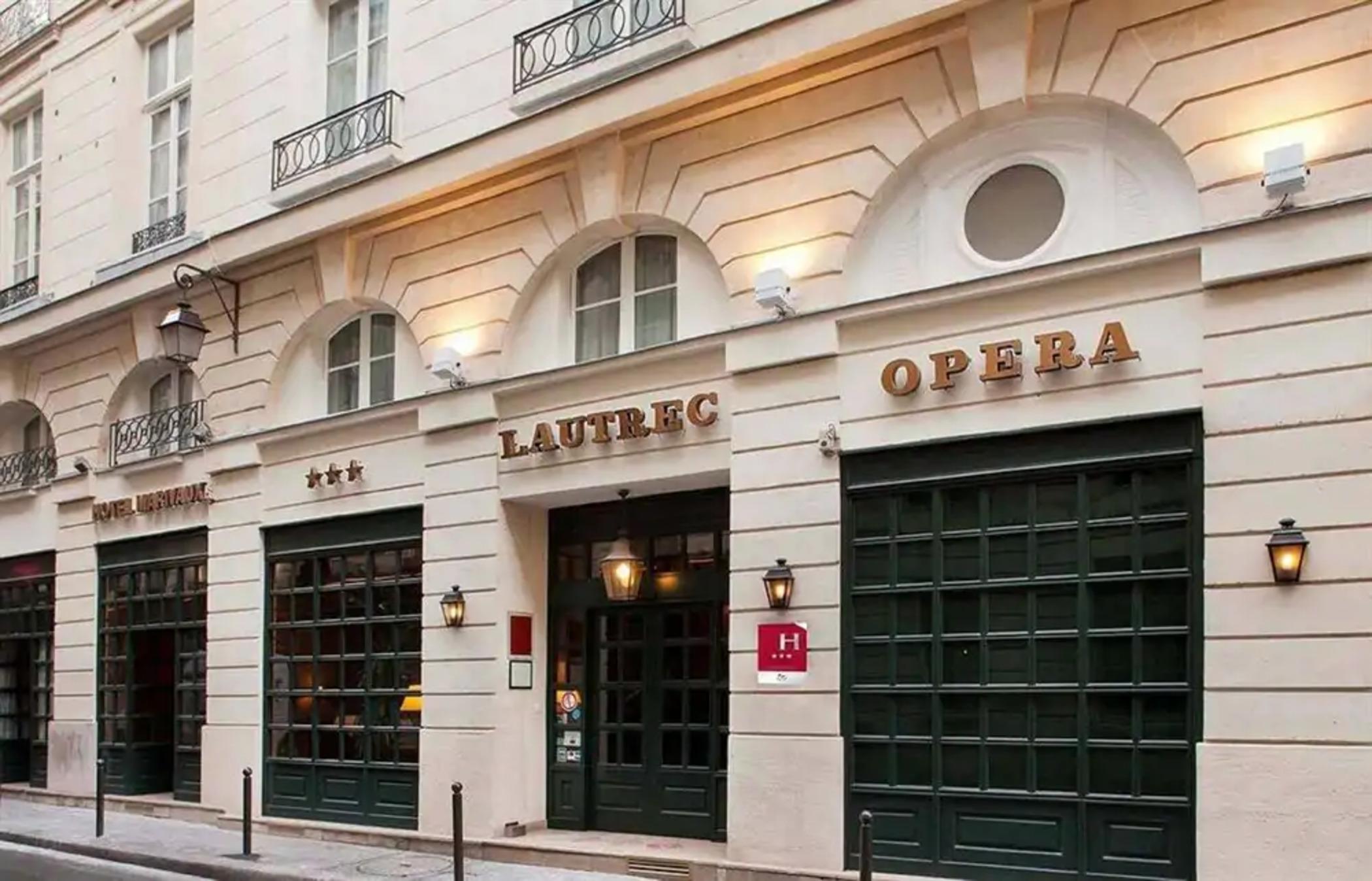 Lautrec Opera Hotel Paris Exterior photo